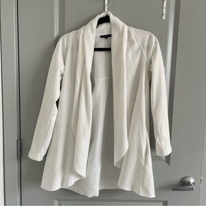 DREW White Textured Cardigan